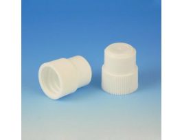 16MM PLUG CAP WHITE