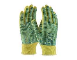 100% Kevlar, 13 Gauge, Lt. Wgt, ANSI2, Dots One Side, SM