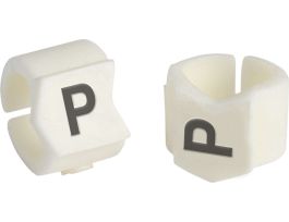 ClipSleeve Wire Markers Size 23 Nylon 8 AWG - 4 AWG, P Pack of 50 Pieces