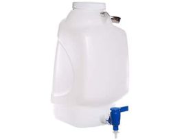Rectangular HDPE Carboy with Spigot, 9 L
