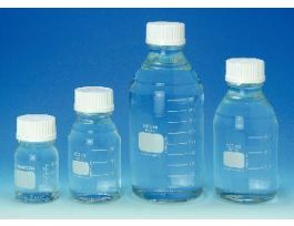 BOTTLE 250ML W/CAP P-RING CS12