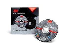 3M™ Silver Cut-Off Wheel, 87660, T27, 4.5 in x .045 in x 7/8 in, Single Pack, 10 ea/Case