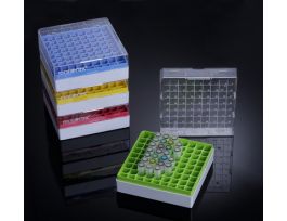 BOX CRYO STRG 81-WELL 5.19 X5.19X2.04IN