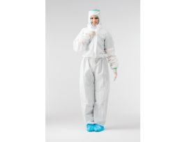 COVERALL DISP 1700 ST HEAVY WEIGHT WHT S