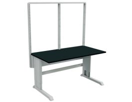 36X72 MANUAL+LAMINATE TOP+DBL UPRIGHTS