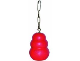 TOY KONG W/CHAIN XLRG 5IN RED