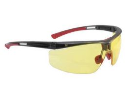 NORTH ADAPTEC WIDE BLACK FRAME AMBER LENS HYDROSHIELD ANTI-FOG COATING