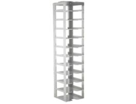 Vertical/Chest Freezer Rack for Standard 2" Boxes, 11 box capacity