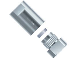 Inline Solvent Filter, Male End, 2m, 1/16" OD; 1/EA