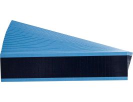 NEMA Wire Marker Perm Adhesive Vinyl 1.5in H x 0.25in W Dark Blue PK/25 Crds