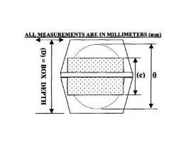 MEMBRANE BOX #1 SM SQ PK12