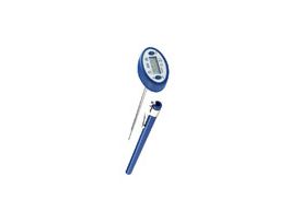 Digital Pocket Thermometer with Antimicrobial Coating; -58 to 300F