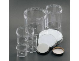 48MM WHITE METAL JAR CAP W/LINER PK