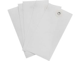 Blank Tyvek® Tags 4.25 in H x 2.125 in W White Pack of 1000 Tags