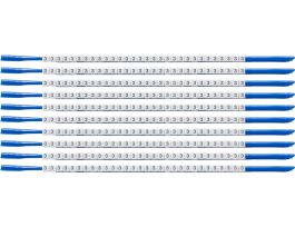 ClipSleeve Wire Markers Size 07 Nylon 18 AWG - 18 AWG, 3 Pack of 300 Each