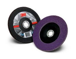 3M™ Flap Disc 769F, 40+, T27, 7 in x 7/8 in, 5 ea/Case