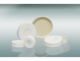 CAP 33MM WHITE PTFE CS1000
