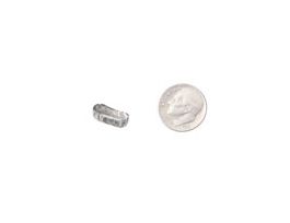 Micro Aluminum Weighing Dishes, 6.5mm L x 3.5mm W x 2.5mm H, .04 mL, 250/pk