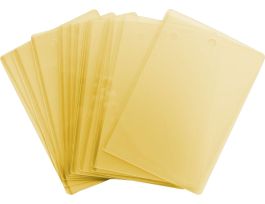 Laminator Pouches, Yellow, 3 " H x 5" W, Pack of 50 Each