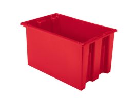 TOTE NEST & STACK 23-1/2X15-1/2X12 RED
