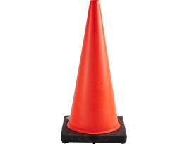 Traffic Cone With Black Base - 28"