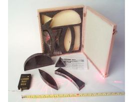 PRISMS AND LENS ACRYLIC CLASS SET OF 6