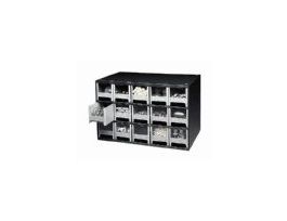 Storage Cabinet, 9-Drawer; 17" x 11" x 11"