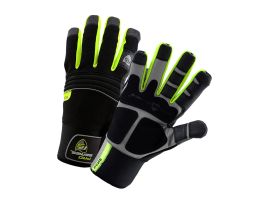 West Chester Hi-Vis Yeti, Leather Palm, Waterproof, Fleece Lined , MD