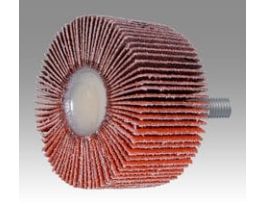 3M™ Flap Wheel 747D, 60 X-weight, Type 84, 3 in x 1 in x 1/4 in-20 External, 10 ea/Case