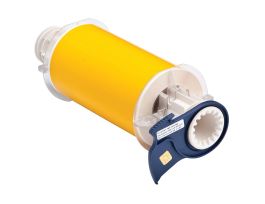 BBP85 Low Halide Polyester Labels 6 in W x 50 ft L Yellow