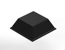 3M™ Bumpon™ Protective Products SJ5023 Black, 1000/Case