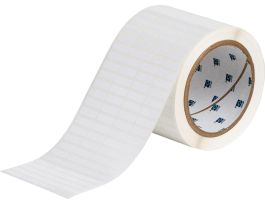 Harsh Environment Multi-Purpose Polyester Labels for 3" Core Printers - 0.25" x 0.75" White