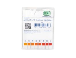 BDH PH TEST STRIP NARROW RANGE 5.1-7.2 CS