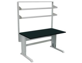 36X60 MANUAL+LAMINATE+SGLUPRIGHTS+2SHELF