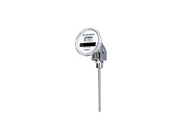 Solar-Powered Adjustable-Angle Fahrenheit Thermometer; 2.5" L