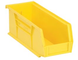 BIN STACK/HANG PP YLW 10-7/8X4-1/8X 4 IN