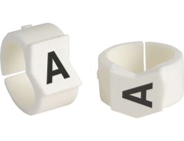 ClipSleeve Wire Markers Size 45 Nylon 0 AWG - 0 AWG, A Pack of 50 Pieces