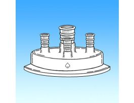 HEAD 8IN 4 NECK 45/50 CTR