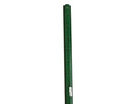 Tuff-N-Light® U-Channel Sign Posts - Green Closed Profile, 8' H, Green