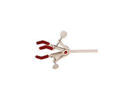 Heavy-Duty Three-Prong Extension Clamp, Dual, Large