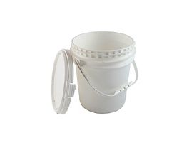 Screw-Top HDPE Pail with Handle, 2.5 gal (10 L); 1/Pk