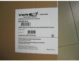 VWR SHOECOVER ANTSKD BLU CS300.