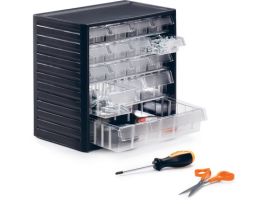 CLEAR CABINET 16 CLEAR DRAWERS