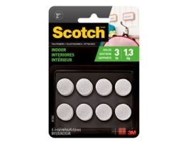 Scotch™ Indoor Fasteners RF7060, 5/8 in (15,8 mm) DIAM EA White