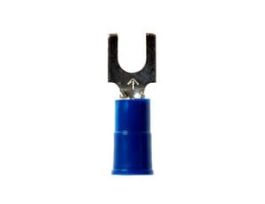 3M™ Scotchlok™ Block Fork, Vinyl Insulated Butted Seam MVU14-8FBK, Stud Size 8, suitable for use in a terminal block, 1000/Case