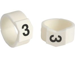 ClipSleeve Wire Markers Size 61 Nylon 0 AWG - 0 AWG, 3 Pack of 50 Pieces