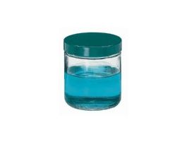 Precleaned Clear Jar, wide mouth, 960 mL, PTFE-lined cap, case of 12