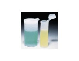 Miniature vials with hinged caps, 2.1 mL