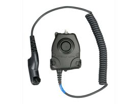3M™ Peltor™ Push-To-Talk (PTT) Adapter, Motorola Turbo, NATO Wiring, FL5063-02 1 EA/Case