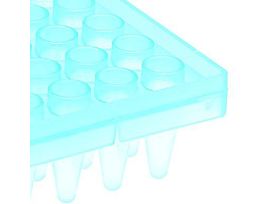 PCR PLATE W/RIM & SKIRT NATURAL